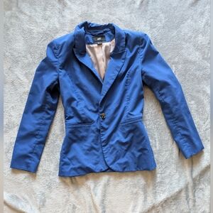 H&M, Blue Blazer - Size 6